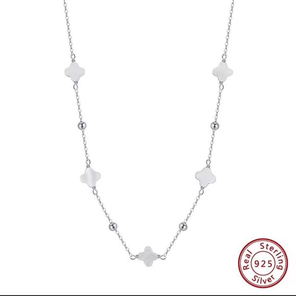 ENA 925 Sterling Silver Necklace - Picture 1 of 4